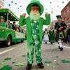 St. Patrick's Day Children's Set School Party Stage Performance Dress