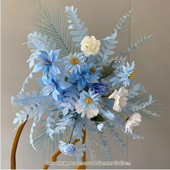 Seidenblumen-Gangdekorationen für Hochzeiten und Verlobungen