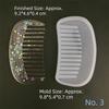 Silicone Comb Mold DIY Craft Epoxy Resin Mould Hair Comb Resin Mold  DIY Jewelry Craft Supplies