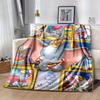 1pc. Disney Dumbo Elephant Circus Scene Throw Blanket, Home Office Outdoor Gift for Kids Adults, Soft Warm Plush Microfiber Blankets, 50x60 Inches