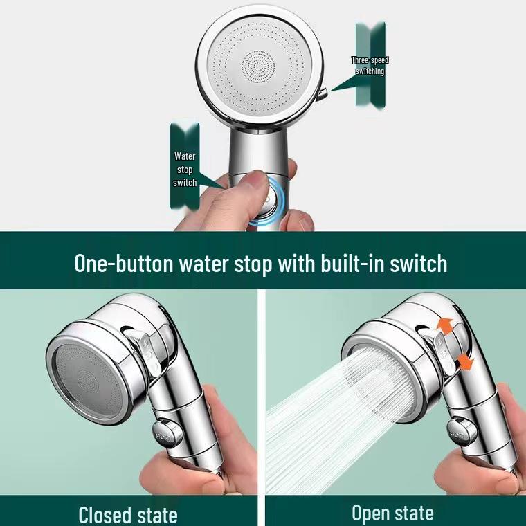 Universal Rotating Bathroom Faucet Extension Aerator - Anti-Splash Head for Washing and Hair Rinsing