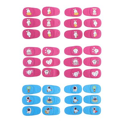 6 Teile/satz Cartoon Kinder Einzelne Auge Abdeckung Auge Maske Medizinische Faul Auge Patch
