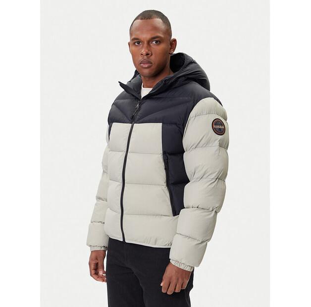 Зимняя куртка Napapijri A-Molveno NP0A88V2 Серая, стандартного кроя