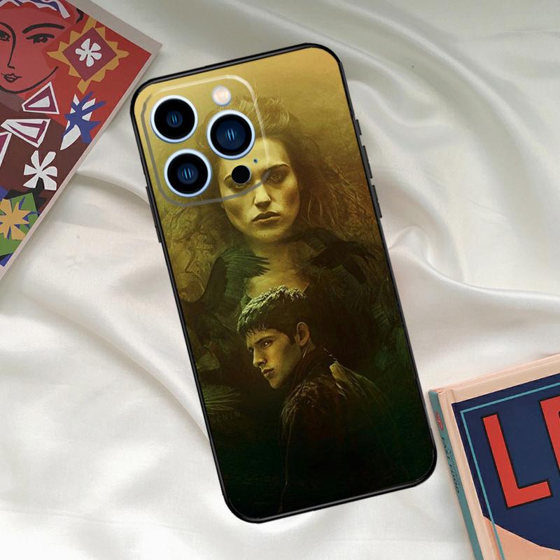 TV Series Merlin Phone Case For iPhone 16 15 11 12 13 14 Pro Max Mini X XR XS Max Plus Cover Shell