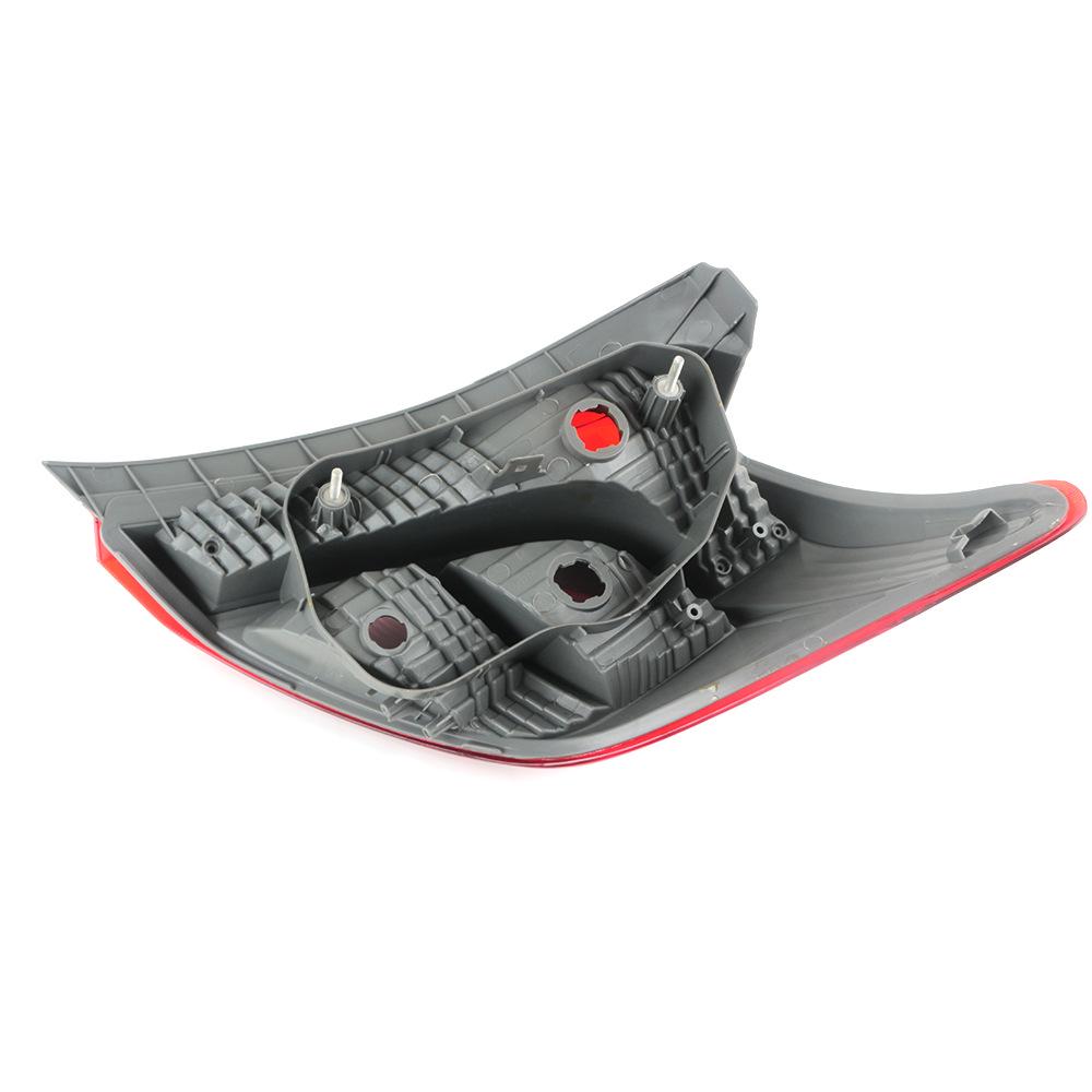 Compatible with Toyota Vitz 2012-2014: Rear Taillight Housings, Brake Lights, Turn Signals, and Reversing Light Covers.