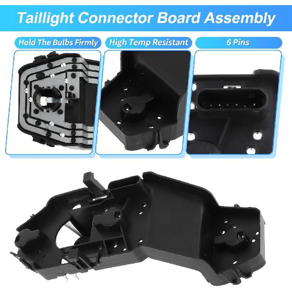 Tail Light Socket Plate for Mini Cooper F55 F56 F57 No.63217361305 Rear Tail Lamp Bulb Socket for Cooper Base 2014-2019 for FWD
