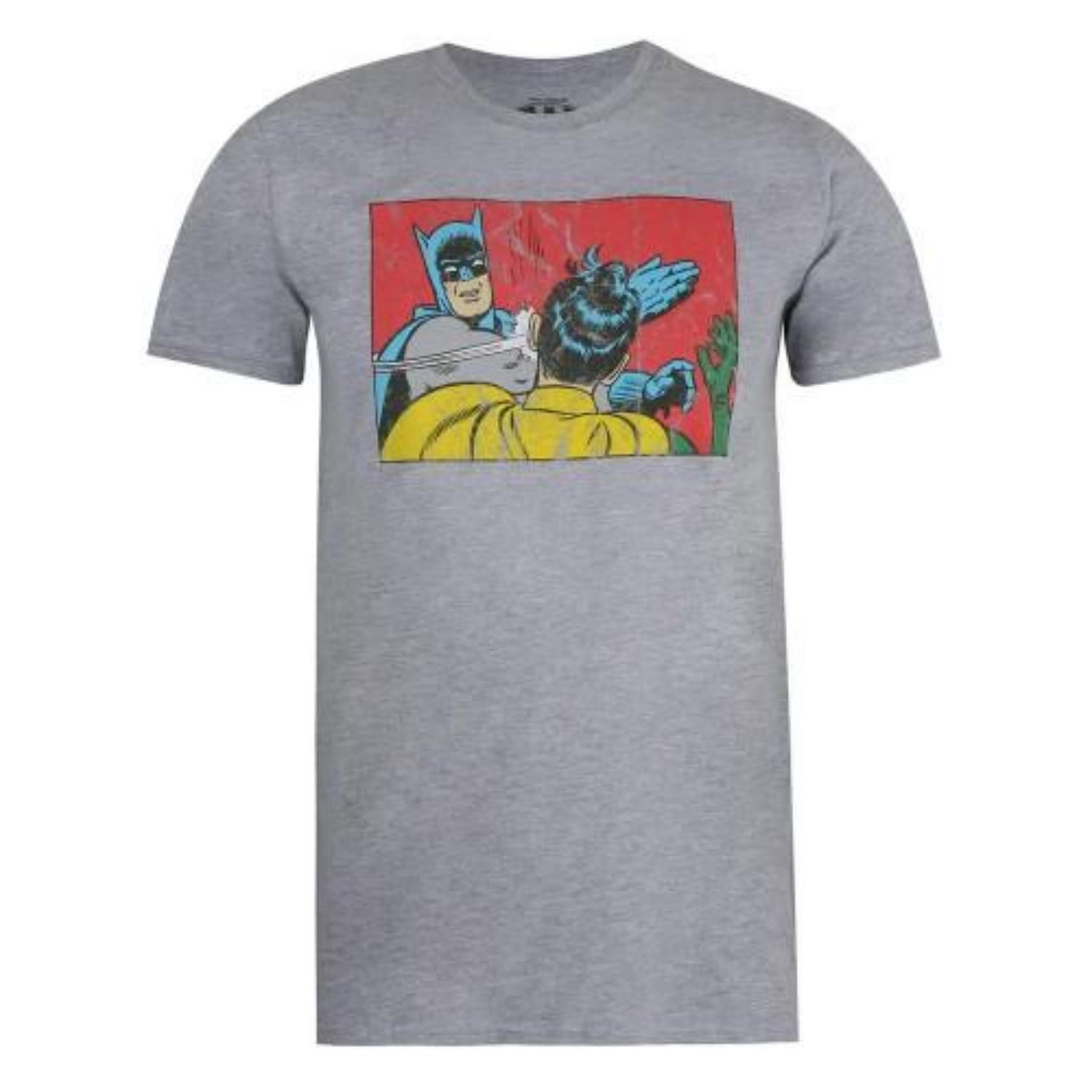 Batman Mens Slap T-Shirt S чёрный