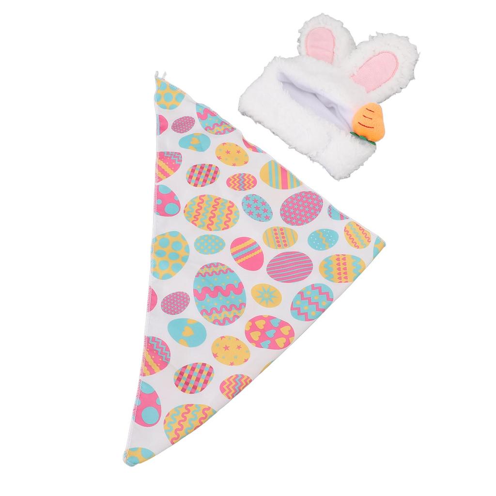 Easter Bunny Goose Outfit Cute Stylish 23 Inch Porch Goose Clothes for Garden Lawn Decoration