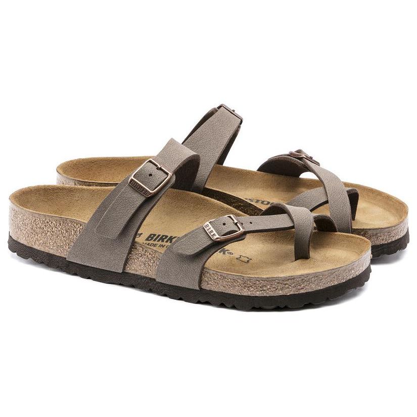 Birkenstock Mayari Casual Fashion Breathable Sandals Unisex Sandals Brown 0071061