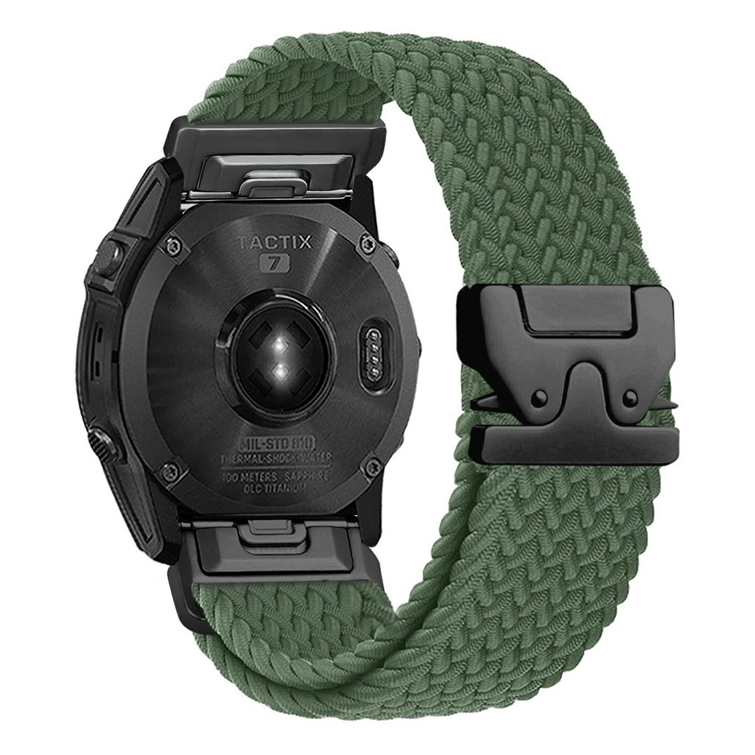 20 мм нейлоновый ремешок для Garmin Fenix 7S/7S Pro/6S/6S Pro с парашютной пряжкой, быстросъемный ремешок для часов