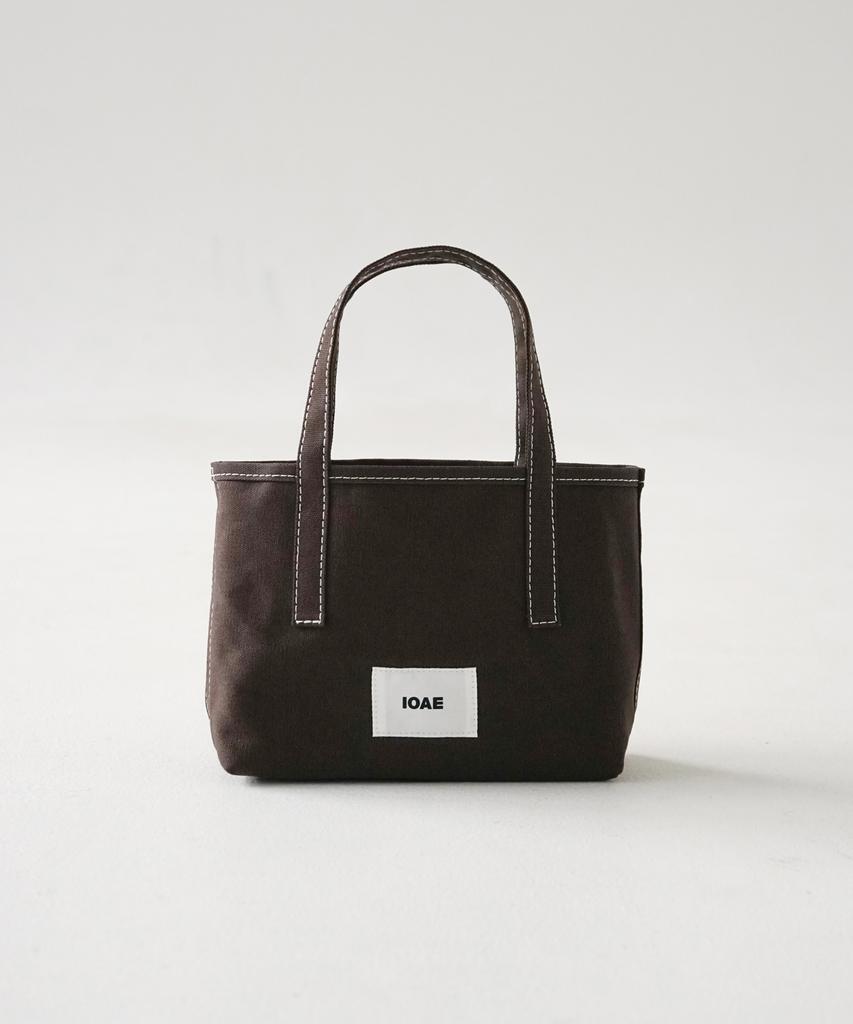 Ecrit Ioe Mini Canvas Tote Bag - Brown