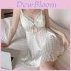 Satin Sleep Dress For Women With Lace Detailing And Vneck For Home And Lounge Relaxation