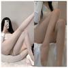 Ultra-thin Open-Crotch Tear-Away Black Stockings with Sexy Style
