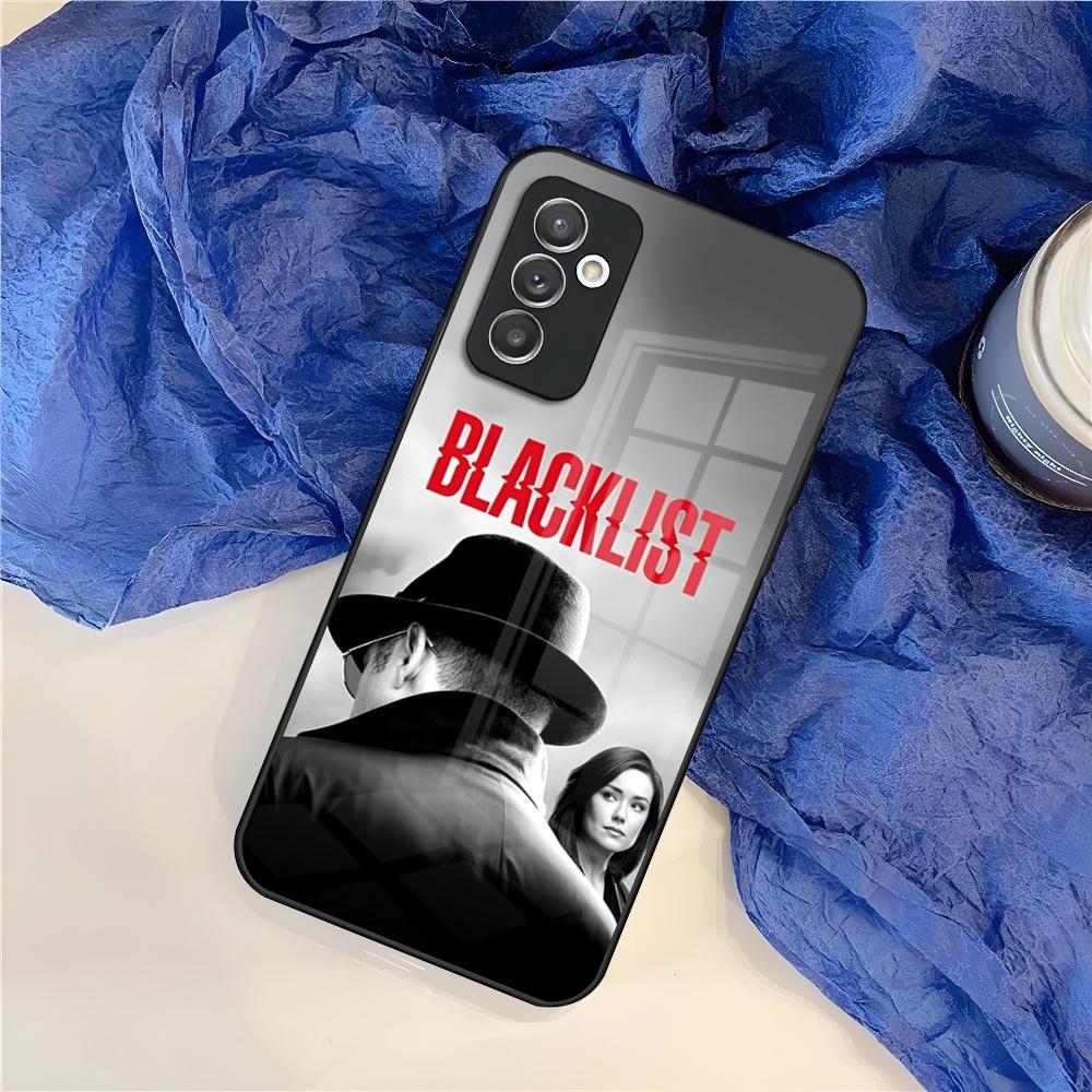 The B-Blacklist TV Phone Case for Samsung Galaxy S26 S25 S24 S30 S21 S23 S20 S22 Fe Pro Edge Ultra Plus glass Cover