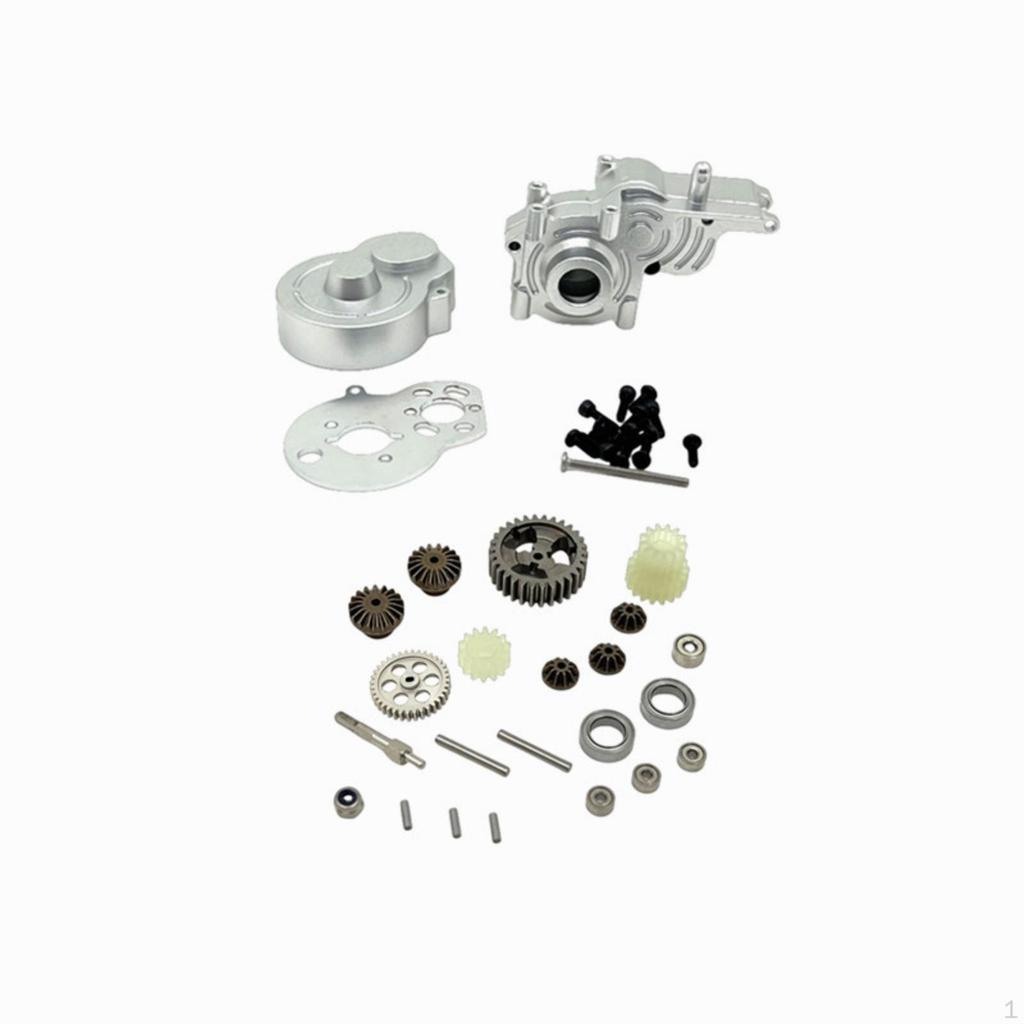 Gearbox Assembly with Gears Machined RC Car Upgrade Kit