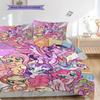 Magical Pony Gathering Threepiece Set 1 Duvet Cover 2 Pillowcase Without Core Duvet Cover And Pillowcase Bedding Set
