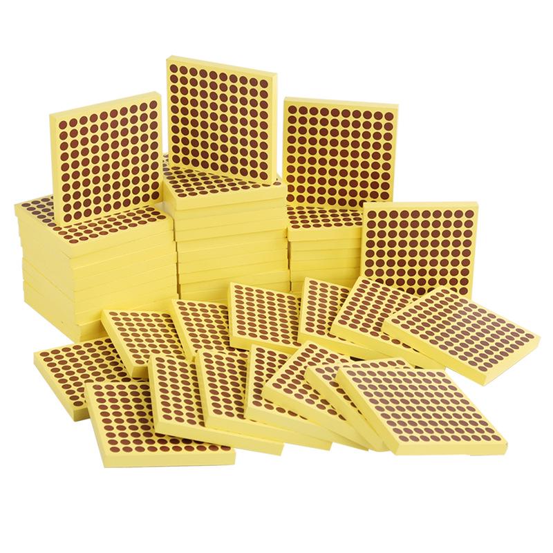 

Монтессори Деревянные Математические Манипулятивы: 9 Больших и 45 Маленьких Числовых Квадратов для Дошкольников и Детсадовцев