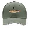 Fih Fish Meme Graphic Sandwich Baseball Cap Sun Cap Outdoor Workouts Hat