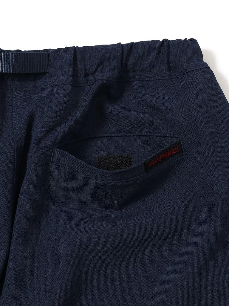 Beams Painter [Special Order] Gramicci Dry Touch Wide Slacks, Men's, Navy, Size S (11243537585)