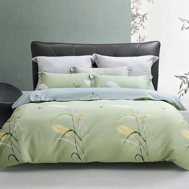 Mercury Home Textiles All-Cotton 4-Piece Bedding Set
