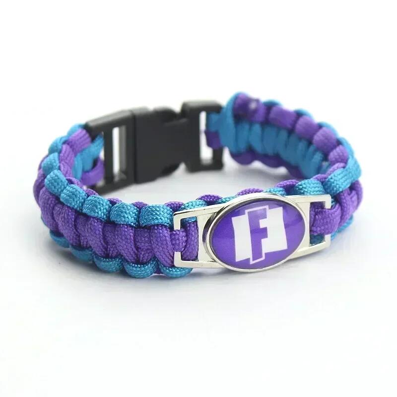 Fortnite Hand Braided Bracelets Punk Cool Bracelet Men Women Hand Chain Accessories