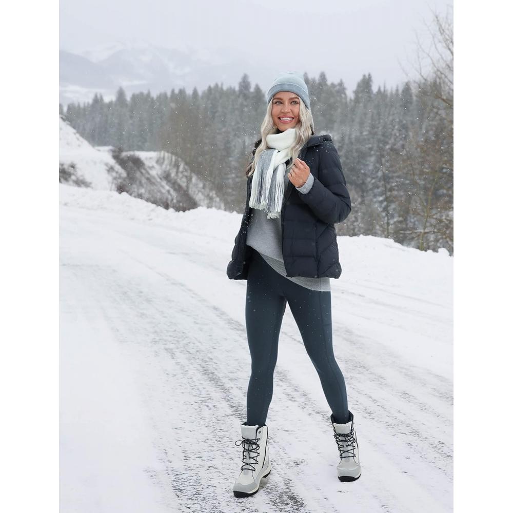Crz Yoga WoMen S Fleece Lined Yoga pantS Winter 3 4 Length M Regular 25