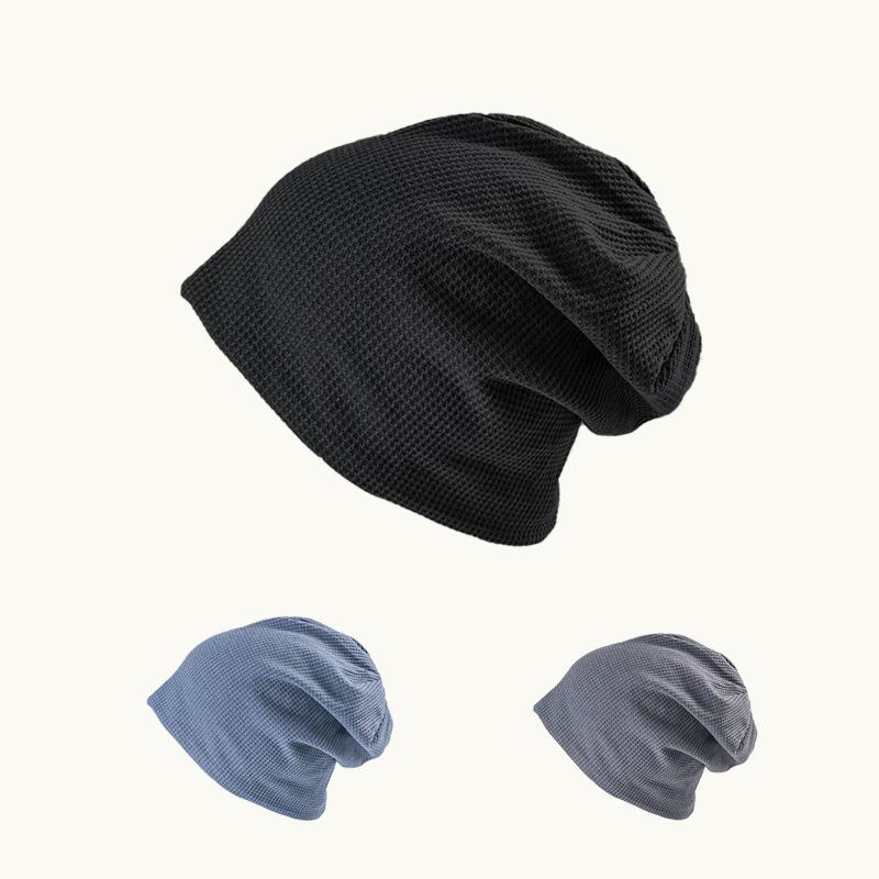 Autumn and Winter Baotou Hat Korean Style Street Style Hat Ins Trend Street Dance Knitted Hat Cold Hat Men Plus Velvet