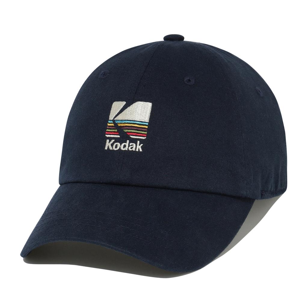 KODAK Signature Fit Rainbow Embroidered Ball Cap Navy