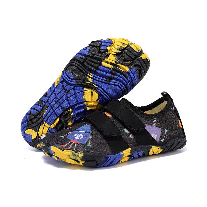 New Kids Water Shoes Quick Dry Aqua Shoes Boys Girls Anti-Skid Beach Swimming Wading Athletic Shoes Toddler Barefoot Outside Athletic