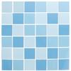 DOITOOL Blue Mosaic Ceramic Pool Ground Aquarium Fish Pool Swimming Pool Tile, 30x30cm, Cover, Kitchen, Stand, Tile, Garage,