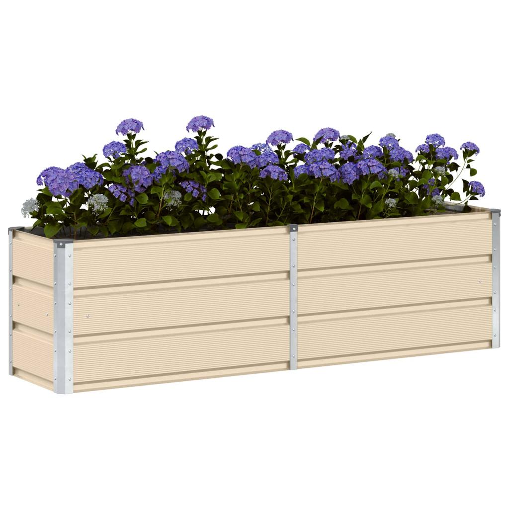 Ivory Planter Box 160 X 40 X 45 Cm Steel
