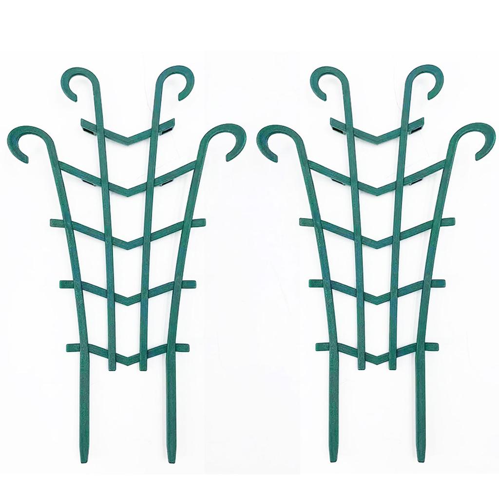 2/4/6/10Pc Garden Growing Plant Climbing Trellis Potted Vegetable Trellis Reusable Vegetable Support Stake Decora Plant Pot Cage