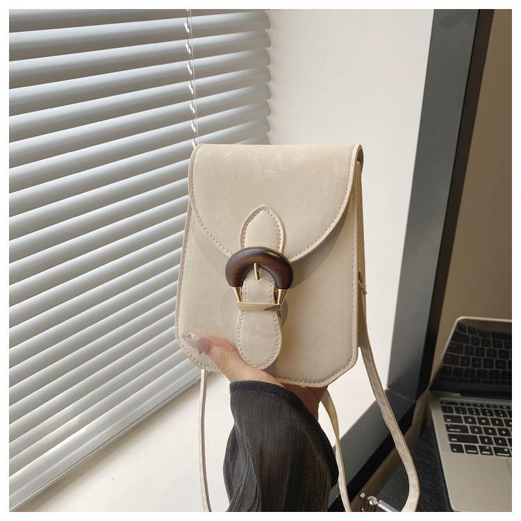 Bag Female Messenger Small Satchel Mobile Phone Bag 2025 New Niche Design Sweet Cool Internet Celebrity Senior Sense Foreign Style Small Square