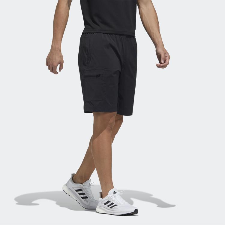 Adidas Fi 3-Stripes Training Shorts Men Bottoms Black GP0945