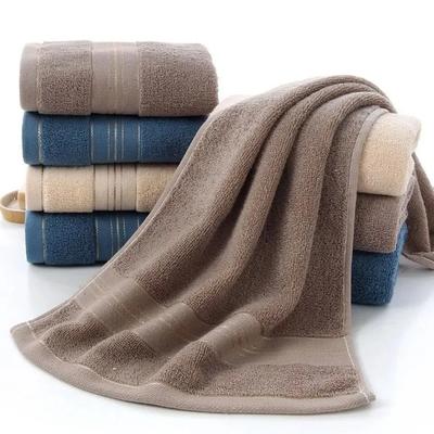 2 Piece Bath Towel Set Improve Water Absorbency Household Use Solid Color Soft and Skin-friendly Bathroom Accessories Towels