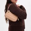 Coach Swinger 20 Solid Color Zipper Closure Crocodile Embossed Leather And Calfskin Underarm Handheld Shoulder Bag Small Women handbags CP024-LHWFT