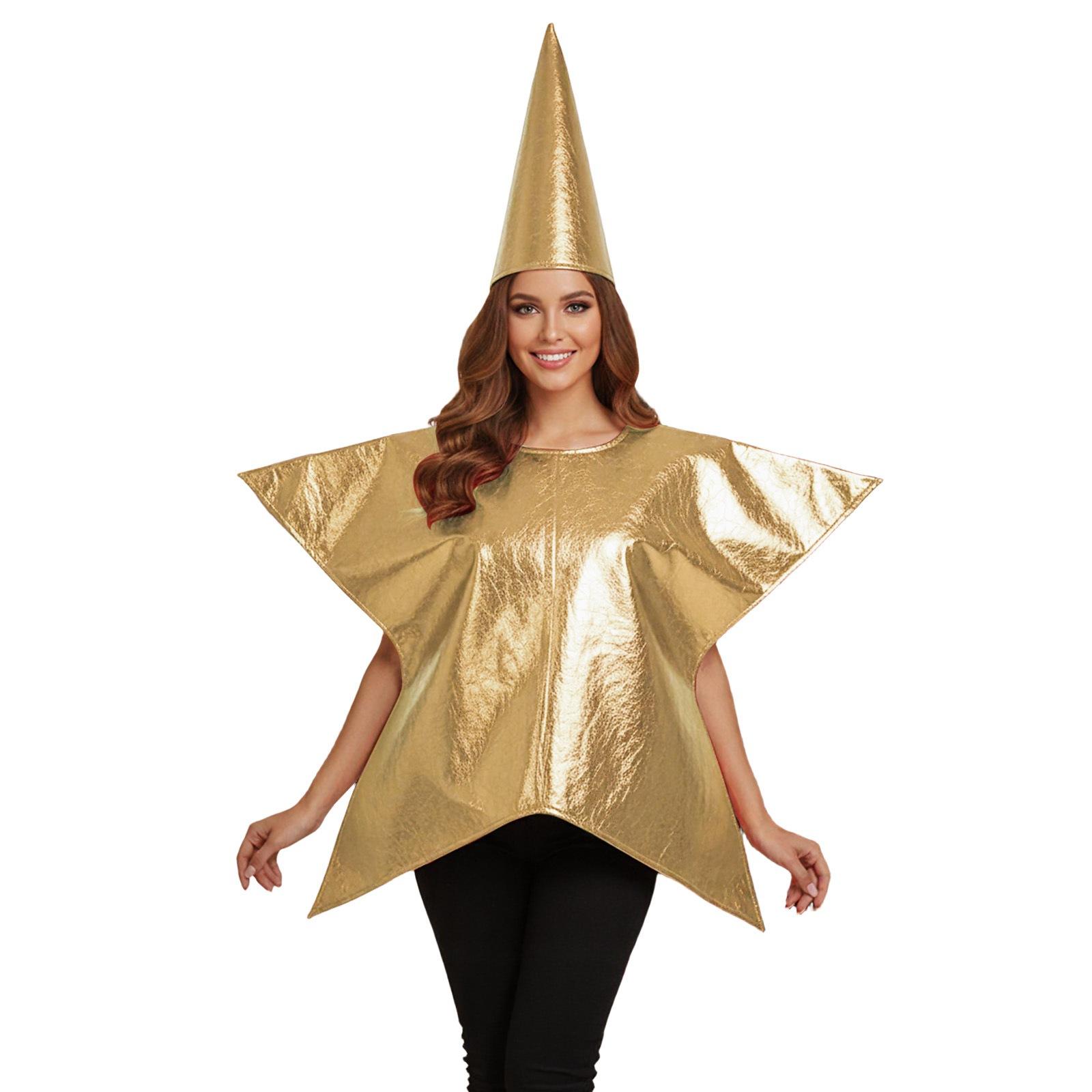 Ziemassvētku kostīmi Piecstaru zvaigzne Cosplay kostīmi