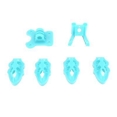 RC FPV Quadcopter Motor Base Camera Antenna Mounting Base Kit For 5‑10in Quadcopter Drone Frame 3D Printed Blue