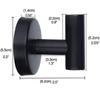 Stainless Steel Towel Rack Paper Towel Rack Bathroom Towel Bar Wall Hook Bathroom Storage Rack
