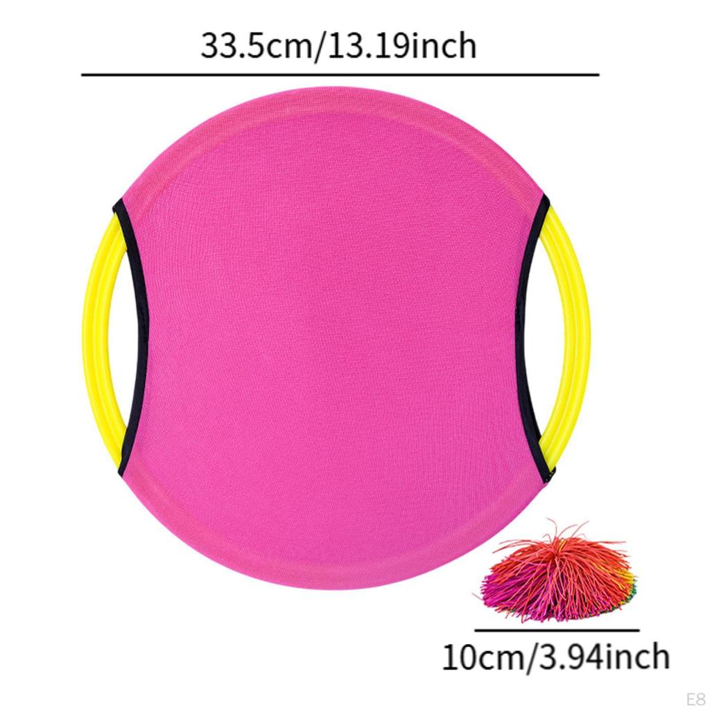 Bouncy Paddle Ball Set, Toss And Catch Activity for Children At The Beach