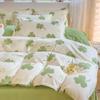 Pure Cotton Four-piece Set Thick Brushed Small Fresh Cotton Bed Sheet Quilt Cover Bed Sheet Dormitory Three-piece Set