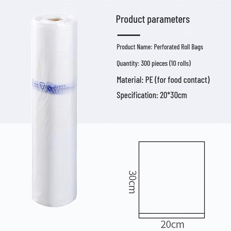 Thickened Food Preservation Roll Bags