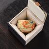 Dragon and Phoenix Pair of Cups, Ru Kiln Single Cup, High-end Owner's Tea Opening Can Raise Tea Bowls, Wedding Commemorative Light Luxury Souvenir