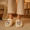 Women's Slippers Warm Home Slippers With Cow Pattern S. 38-39