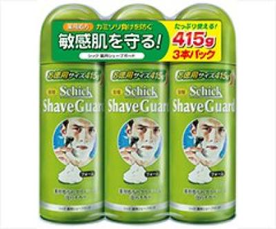 Set de gel cu spuma de ras SCHICK 415g