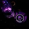 7 Color LED Car Cup Holder Light Luminous Coaster Water Cup Pad For Citroen C3 C4 X7 Xsara Picasso Crosser C-ELYSEE JUMPY NEMO