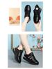 Scarpe Sportive Casual Nere Leggere da Donna - Autunno/Inverno 2024 Scarpe da Corsa con Suola Piatta in Peluche