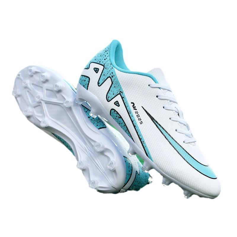 Ronaldo football shoes men's and women's AG long nails TF broken nails sports outdoor youth student shoes 2025