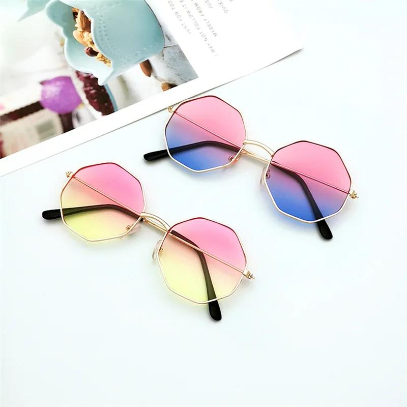 Steampunk Kids Sunglasses Vintage Round Sun Glasses for Boys Girls Luxury Children Eyewear Accessories