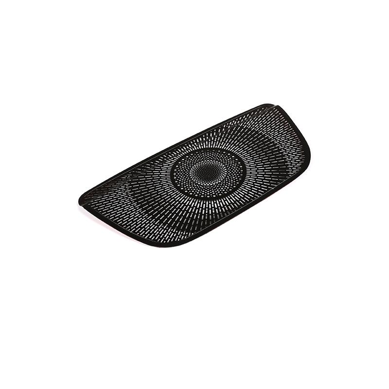 For Mercedes benz A Class W177 V177 A180 A200   Aluminum Alloy Black Car Dashboard Speaker Cover Trim Accessories